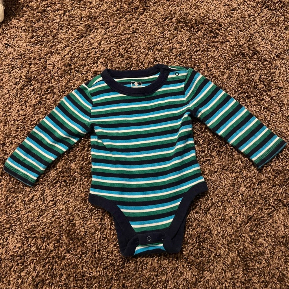 Striped onesie